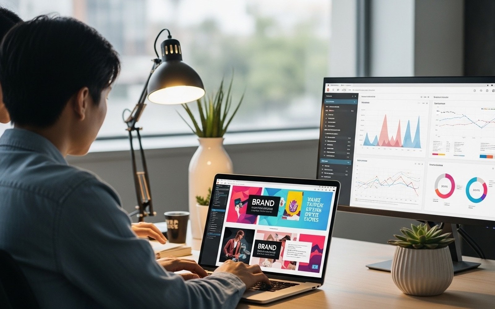 Digital marketing team and tools